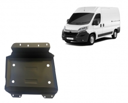 Stahlschutz für Treibstofftank der Citroen Jumper