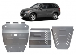 Unterfahrschutz für Motor der Marke Suzuki Grand Vitara - Aktionspaket Aluminium