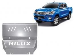 Kühlerschutz für unten aus Aluminium für Toyota Hilux Revo
