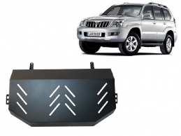 Stahlschutz für Treibstofftank der Marke Toyota Land Cruiser J120 - nur für 3 türer modell 