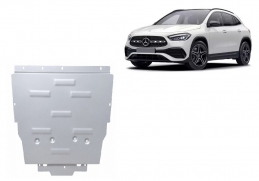 Aluminium Unterfahrschutz für Motor der Marke Mercedes GLA