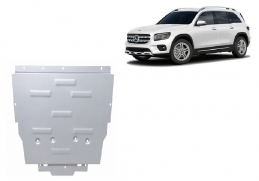 Aluminium Unterfahrschutz für Motor der Marke Mercedes GLB