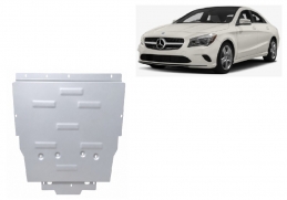 Aluminium Unterfahrschutz für Motor der Marke Mercedes CLA