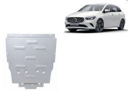 Aluminium Unterfahrschutz für Motor der Marke Mercedes B-Classe