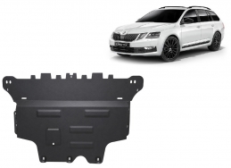 Unterfahrschutz für Motor und Getriebe aus Stahl für  Skoda Octavia 3 