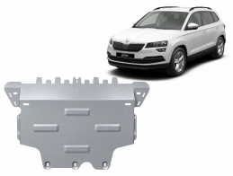 Aluminium Unterfahrschutz für Motor der Marke Skoda Karoq