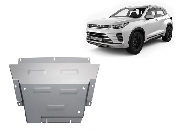 Aluminium Unterfahrschutz für Motor der Marke Exeed LX