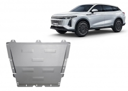 Aluminium Unterfahrschutz für Motor der Marke Omoda 9