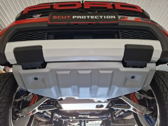 Aluminium Unterfahrschutz für Motor der Marke Ford Ranger