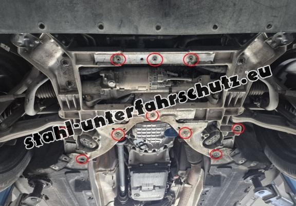 Unterfahrschutz für Motor der Marke Alfa Romeo Stelvio