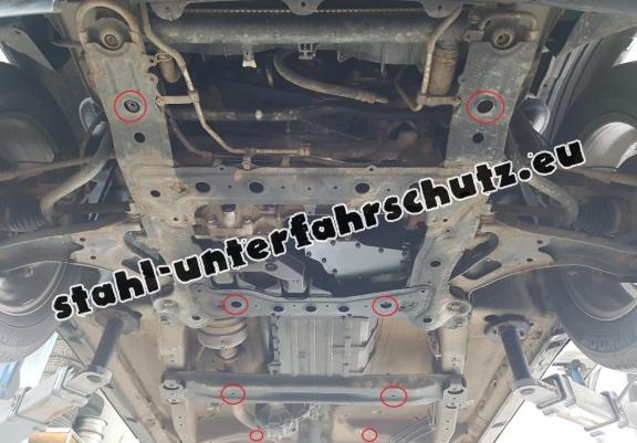 Aluminium Unterfahrschutz für Motor für den Suzuki Grand Vitara 2