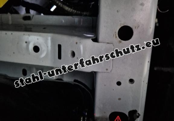 Aluminium Unterfahrschutz für Motor und Getriebe für den Ford Transit Custom