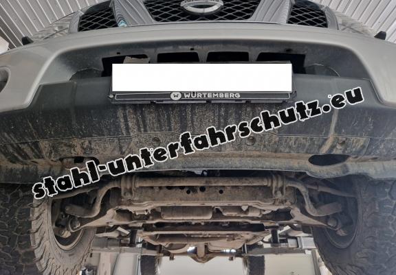 Unterer Aluminium-Kühlerschutz für den Nissan Pathfinder
