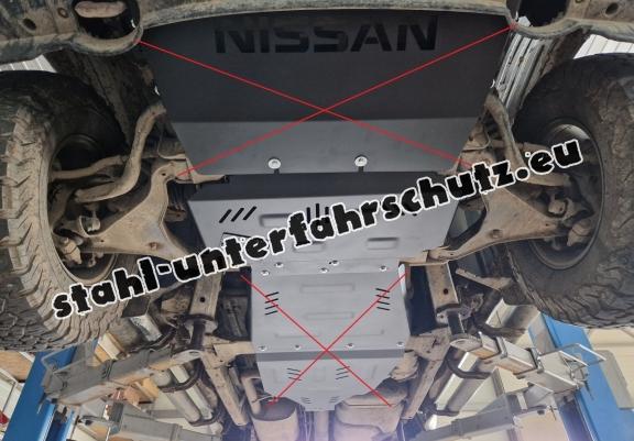 Aluminium Unterfahrschutz für Motor der Marke Nissan Navara