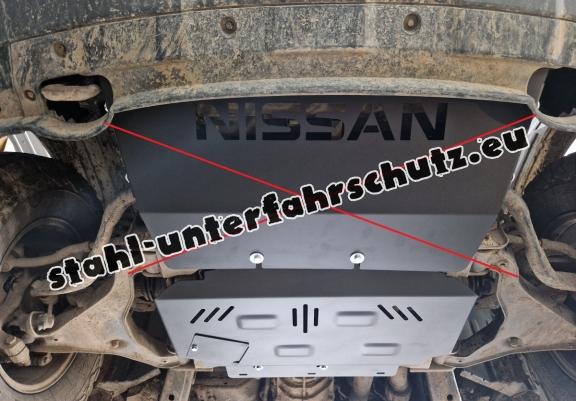 Aluminium Unterfahrschutz für Motor der Marke Nissan Navara