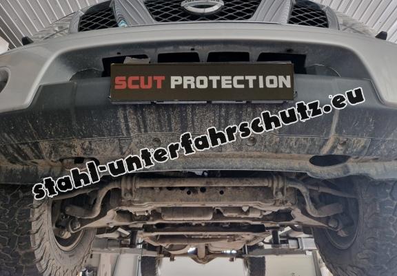 Aluminium Unterfahrschutz für Motor der Marke Nissan Navara