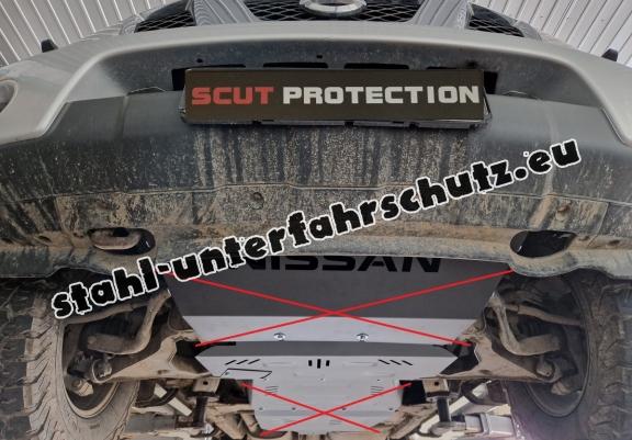 Aluminium Unterfahrschutz für Motor der Marke Nissan Navara
