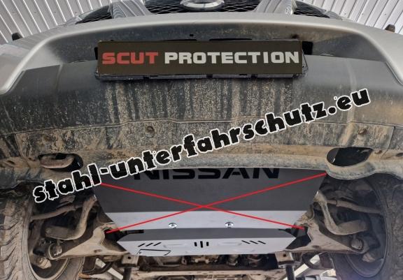 Aluminium Unterfahrschutz für Motor der Marke Nissan Navara