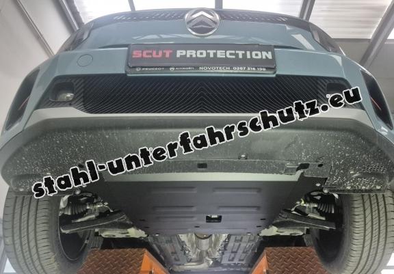 Unterfahrschutz für Motor und Getriebe aus Stahl für Fiat Grande Panda