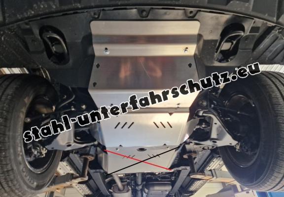 Aluminium Unterfahrschutz Evo Cross 4 