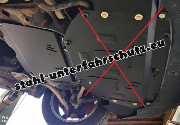 Unterfahrschutz aus Stahl für Automatikgetriebe der Marke Audi Allroad A6