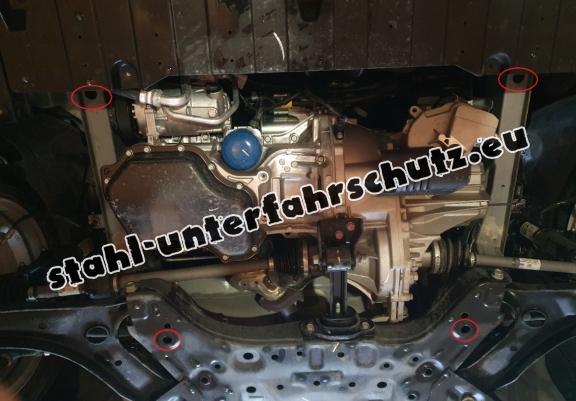 Unterfahrschutz für Motor der Marke Kia Rio 3