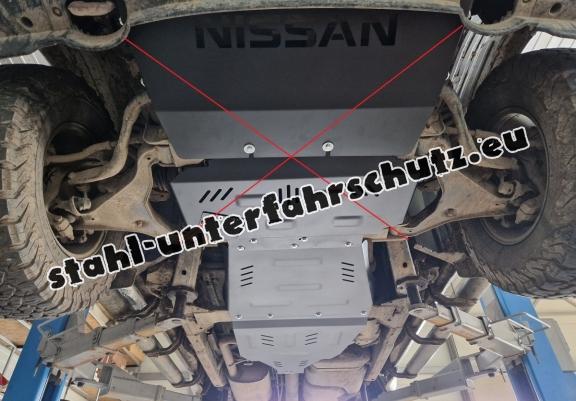 Unterfahrschutz für Getriebe und Differential aus  Nissan Pathfinder