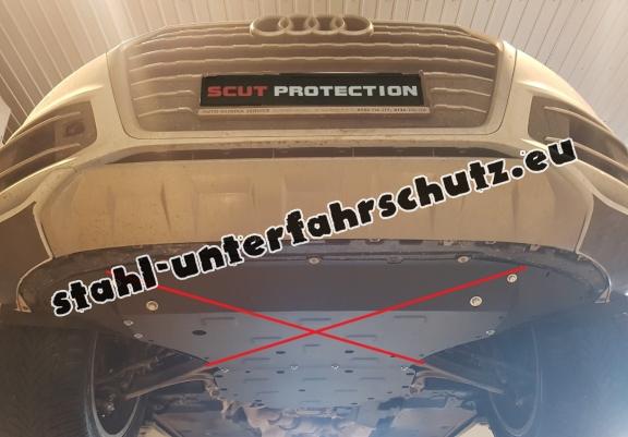 Stahl Getriebe Schutz für  Audi Q8