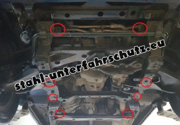 Stahl Getriebe Schutz für  Daihatsu Terios