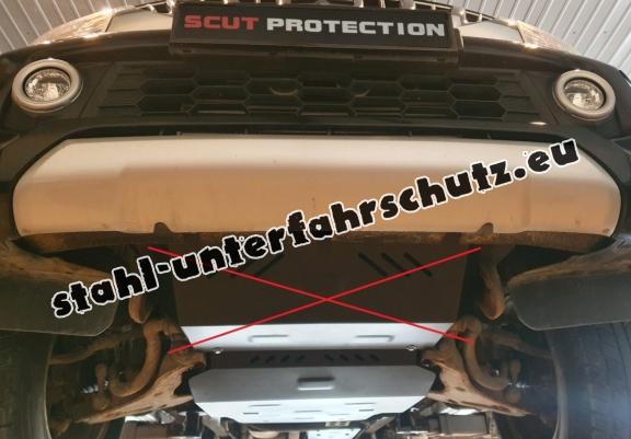 Unterfahrschutz für Motor der Marke Fiat Fullback