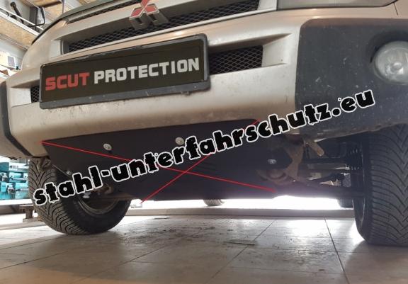 Stahl Getriebe Schutz für  Mitsubishi Pajero Pinin