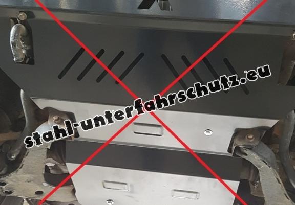 Getriebe schutz aus Stahl für  Mitsubishi Pajero 3 (V60, V70)
