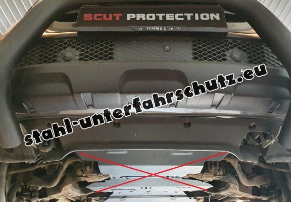Stahl Getriebe Schutz und Verteilergetriebeschutz für Mercedes X-Class W470