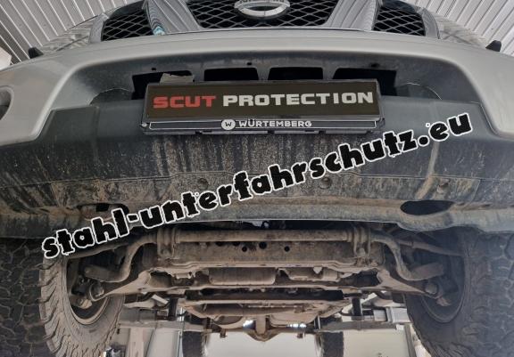 Unterfahrschutz für Getriebe und Differential aus  Nissan Pathfinder
