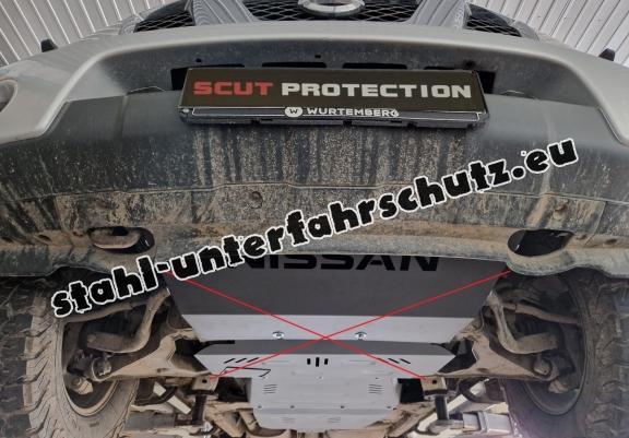Unterfahrschutz für Getriebe und Differential aus  Nissan Pathfinder