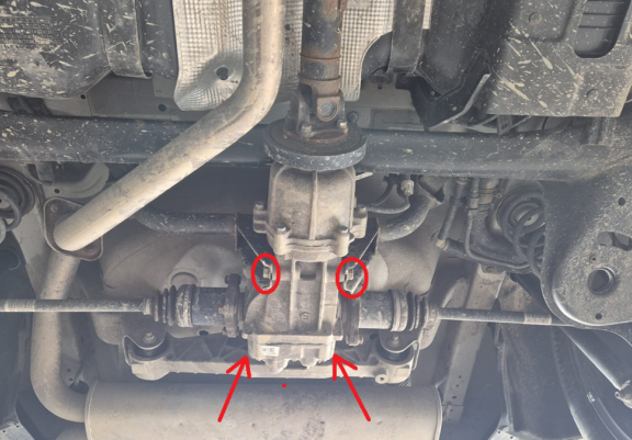 Aluminium Differentialschutz für Suzuki SX4