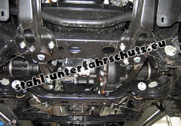 Stahl Differentialschutz für  Toyota Hilux