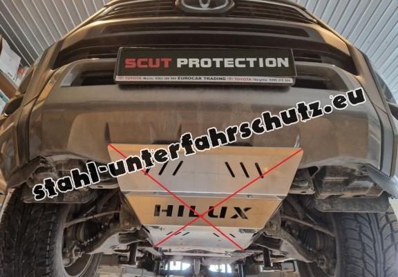 Aluminium Differentialschutz für Toyota Hilux Invincible
