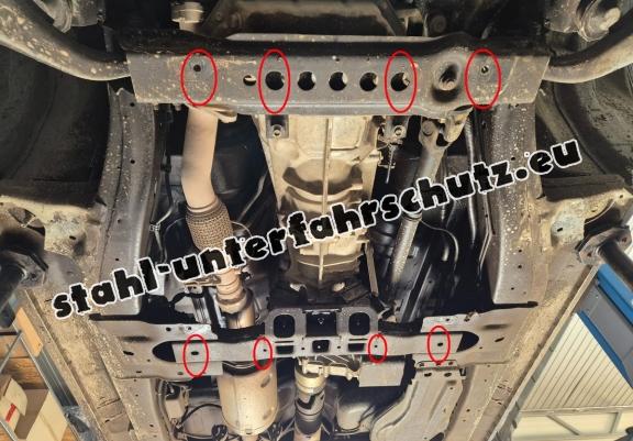 Stahl Getriebe Schutz für Isuzu D-Max