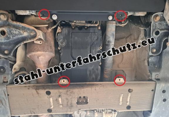 Stahl Getriebe Schutz für Mercedes GLE X166