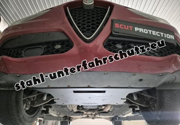 Aluminium Unterfahrschutz für Motor und Getriebe für den Alfa Romeo Stelvio