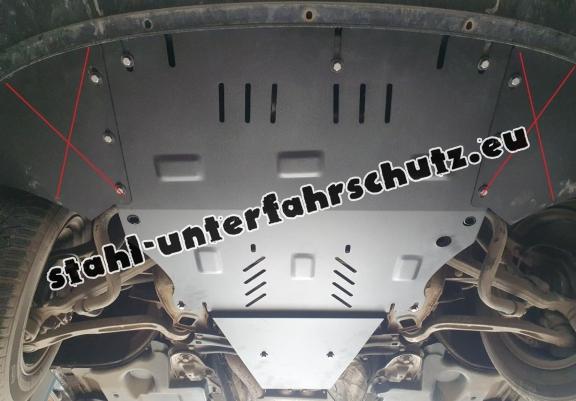Unterfahrschutz für Motor der Marke Audi A6