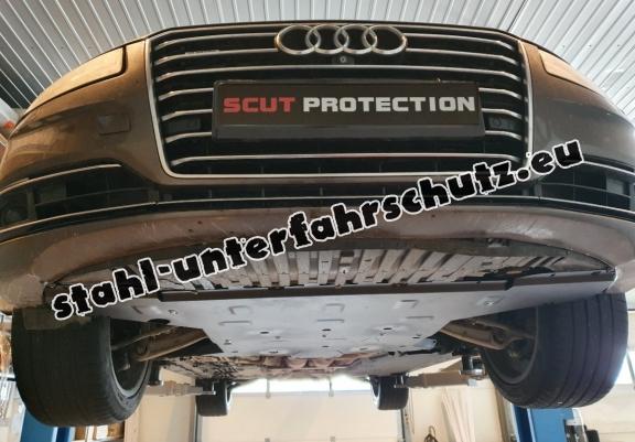 Unterfahrschutz für Motor der Marke Audi A8
