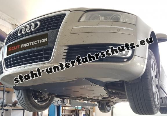 Unterfahrschutz für Motor der Marke Audi A8