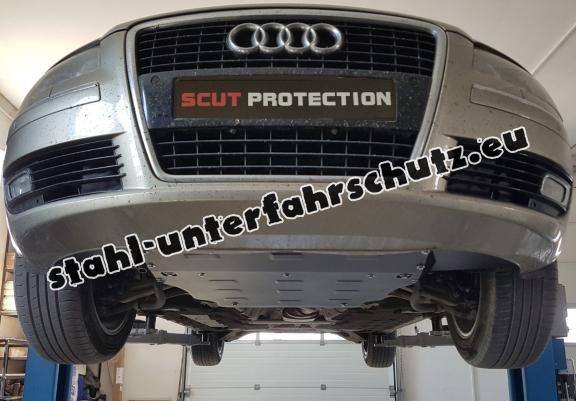 Unterfahrschutz für Motor der Marke Audi A8