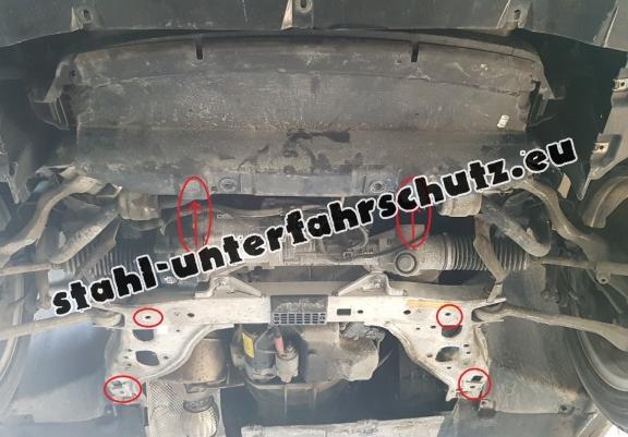 Unterfahrschutz für Motor der Marke BMW Seria 1 E81/E87/E82