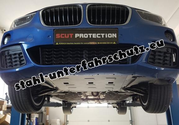 Unterfahrschutz für Motor und Getriebe aus Stahl für Mini Clubman