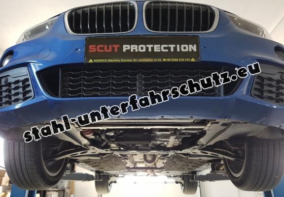 Unterfahrschutz für Motor und Getriebe aus Stahl für Mini Clubman