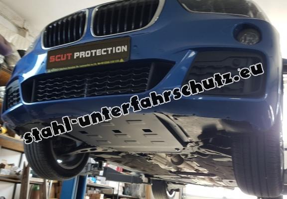 Unterfahrschutz für Motor und Getriebe aus Stahl für Mini Clubman