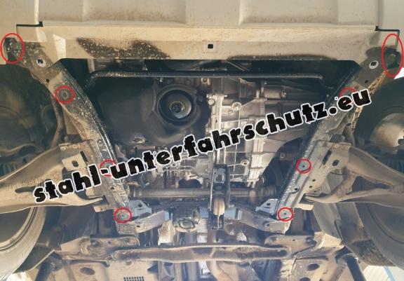 Unterfahrschutz für Motor der Marke Dacia Duster - 2,5 mm